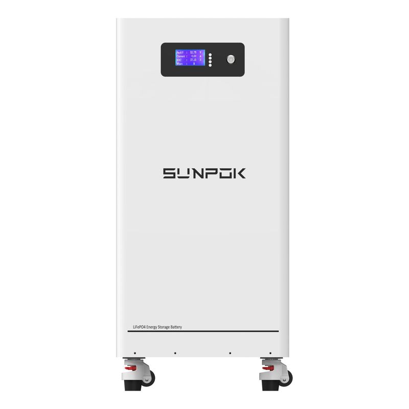 15kwh Solarenergiesystem für Zuhause 51.2V 300Ah LiFePO4 Lithiumbatterienpaket Energiespeicherbatterie