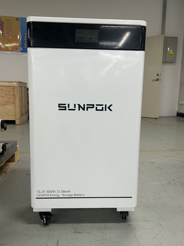 Solaranlage für Zuhause 16 kWh 15 kWh Batterie Lithium mit Rädern 51,2 V 314 Ah 300 Ah 48 V Lithium-Energiespeicherbatterien für Zuhause