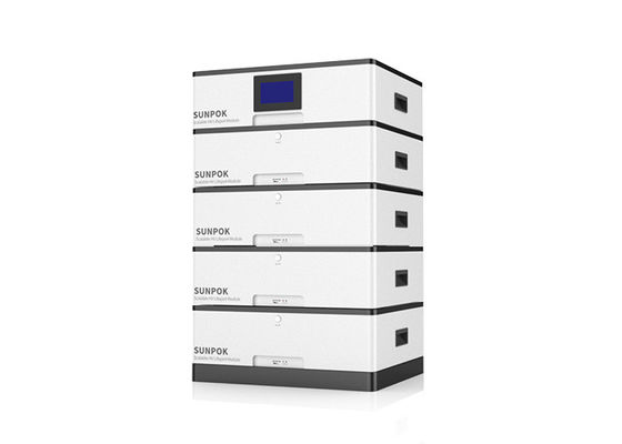 Stackable Modular 51.2v 200ah Home Solar System 10kwh 20kwh 30kwh Energy Storage Battery