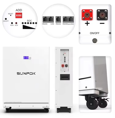 48V 51.2V 400Ah LiFePO4 Energiespeicher Akku 20kWh LiFePO4 für Heimenergiespeichersysteme