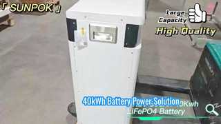 51,2 V 800 Ah 40 kWh LifePo4-Batterie